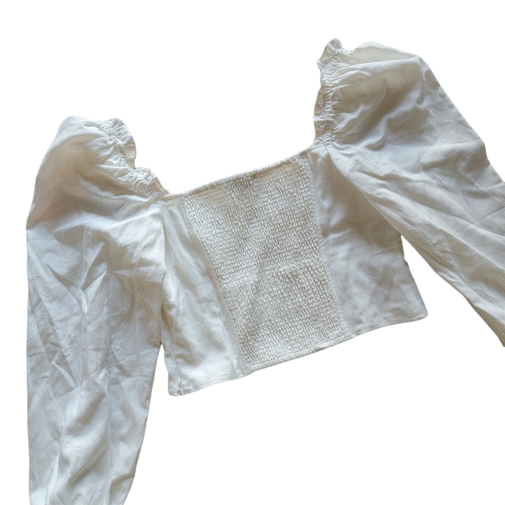 & Other Stories White Blouse - Picture 12 of 15